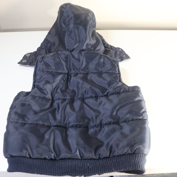 Calvin Klein Navy Blue Hooded Vest 3T - Picture 5 of 14